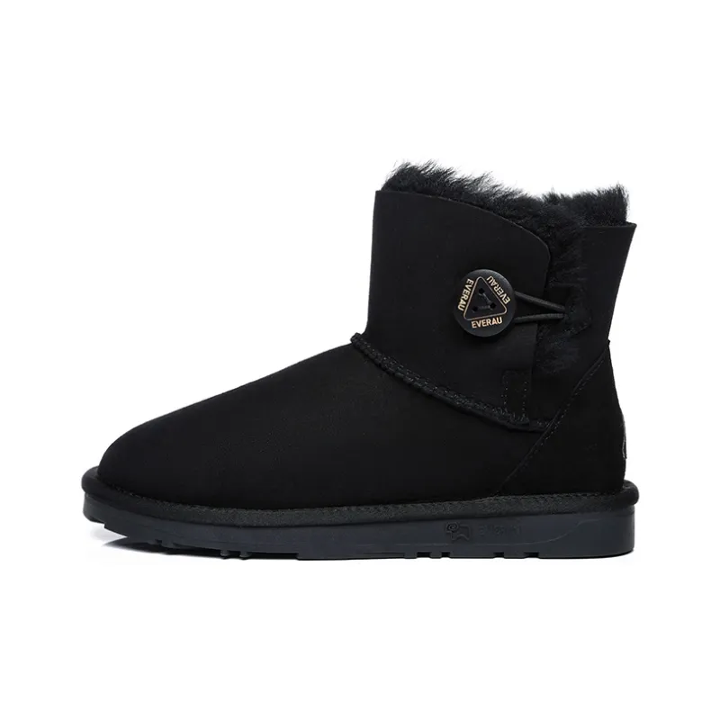 EVERAU Snow Boots Women's Black-0