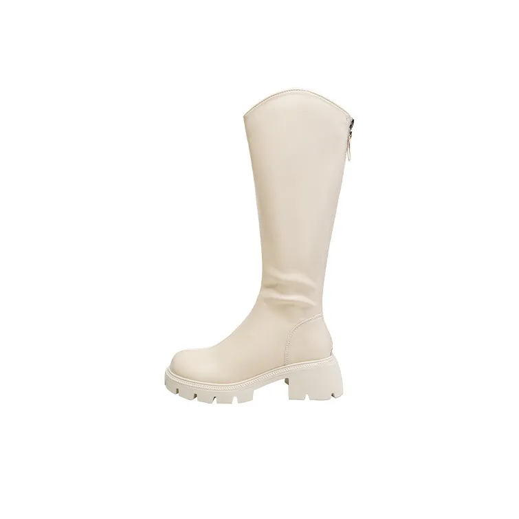 GRACEGIFT Knee-high Boots 5.5cm Women's-10