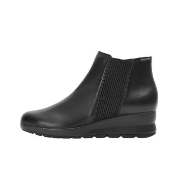 MEPHISTO Short Chelsea Boots 4cm Women's Black