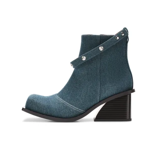 Lost In Echo Ankle Boots 6.2cm Women's Blue
