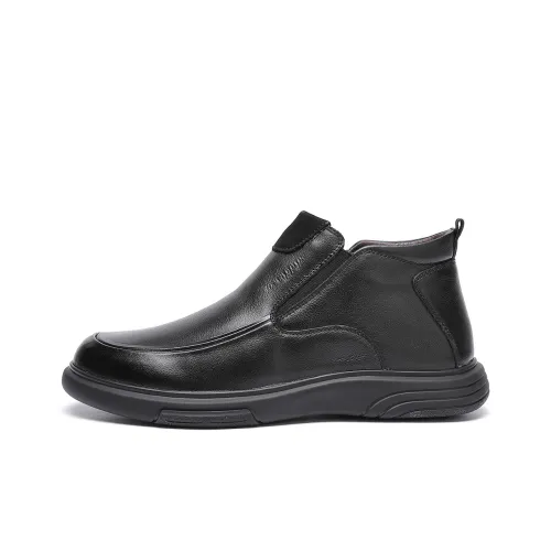 TRUMPPIPE Ankle Boots Men's Black