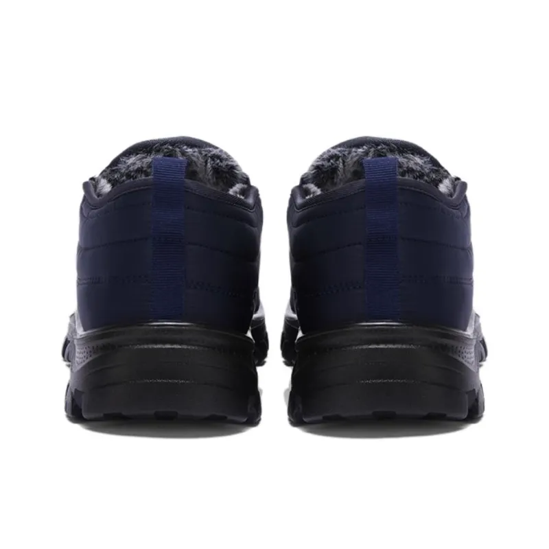 Warrior Durable Warm Ankle Length Snow Boots Men's Navy Blue-4