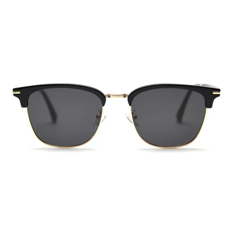 AAJF Plate Frame Oval Sunglasses Unisex-2