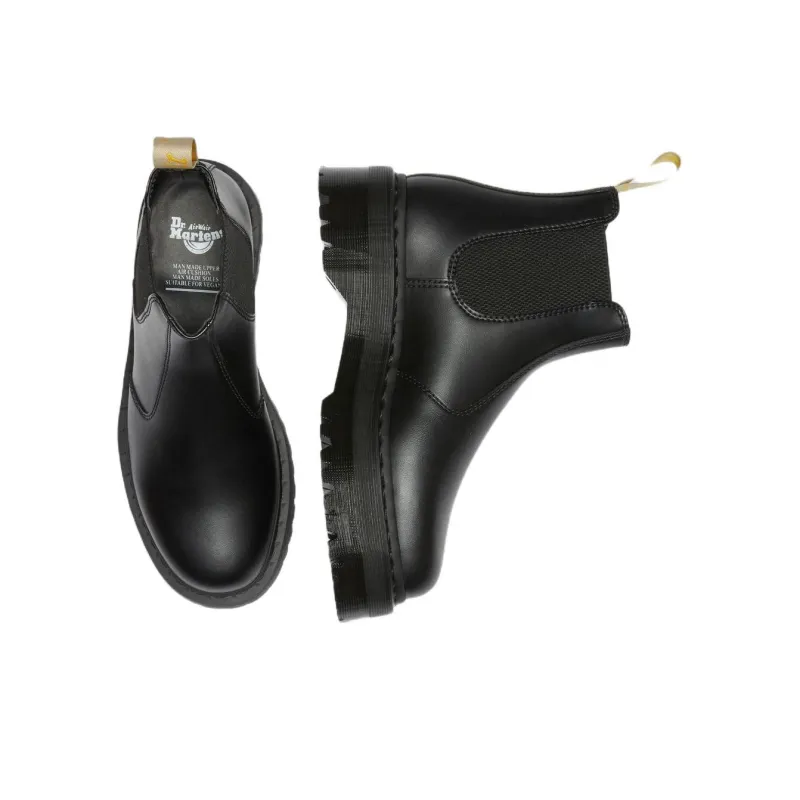 Dr. Martens Dr.Martens Vegan 2976 Quad Chelsea Boots 'Black'-3
