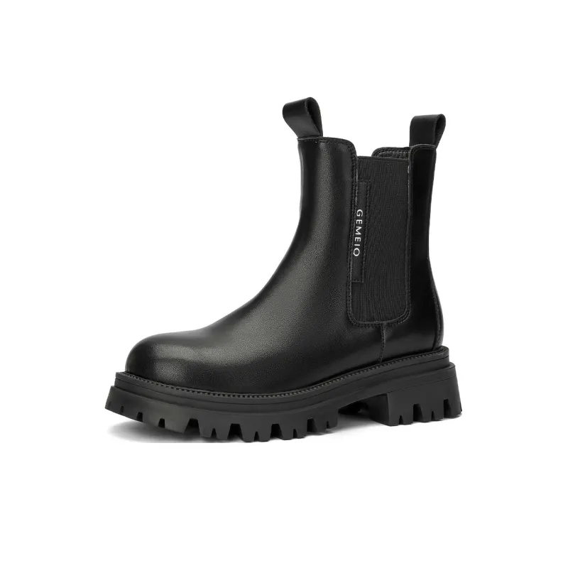 GEMEIQ Short Chelsea Boots 4.5cm Women's-0
