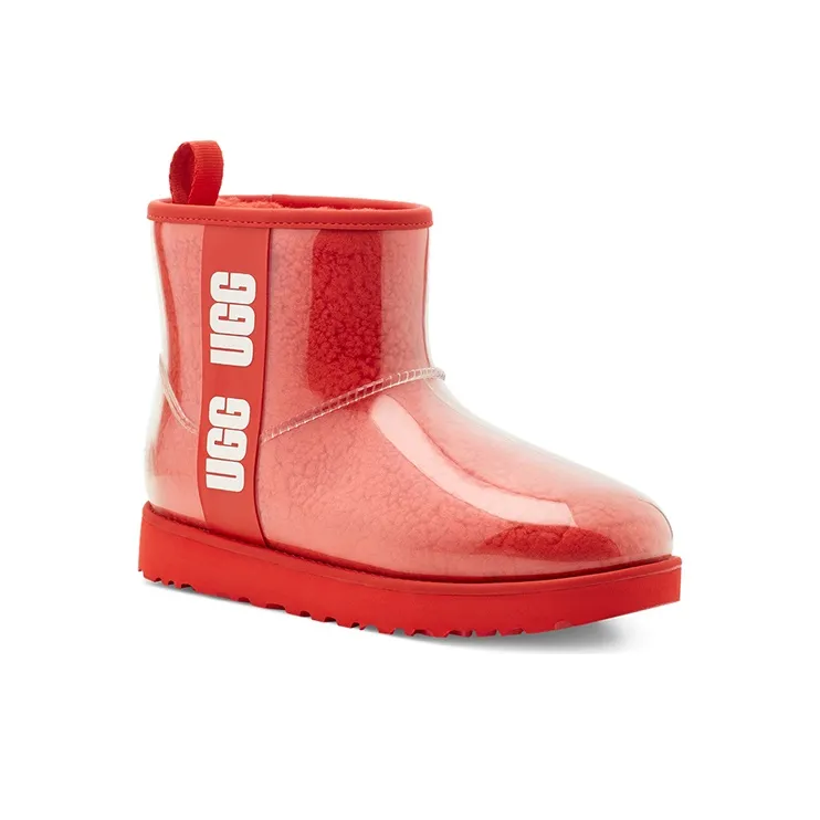 UGG Classic Clear Mini Large Logo Fleece Lined Women's-2