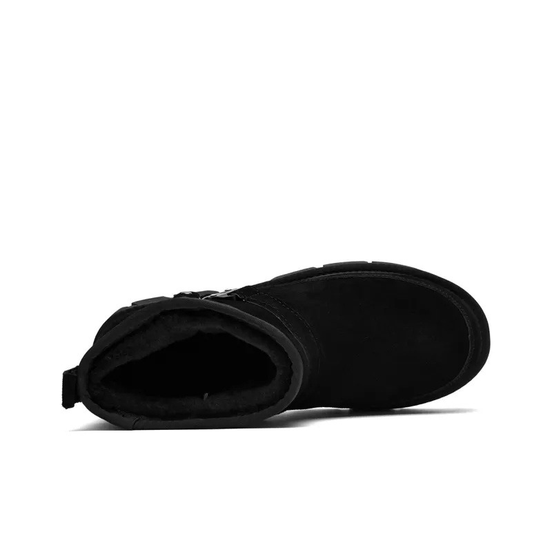 HLA Snow Boots Men Black/Sand-11