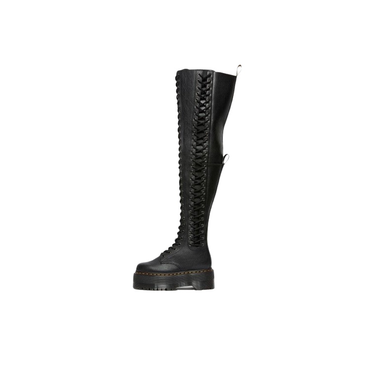 Dr.Martens Knee high Boots Tall Boots on Sale Authentic POIZON