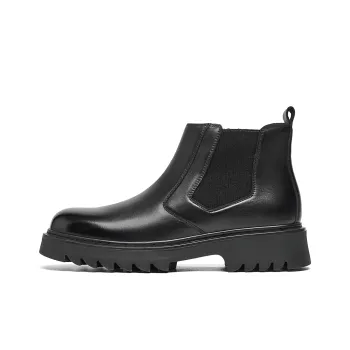 C°BANNER Short Chelsea Boots Men's Black