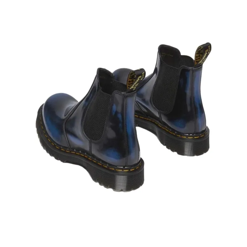 Dr.Martens 2976 Short Chelsea Boots 3.5cm Unisex Blue Black-3
