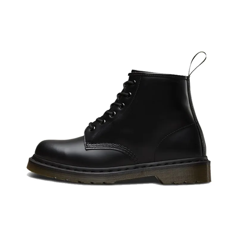 Dr.Martens 101 Smooth Leather Ankle Boots-0