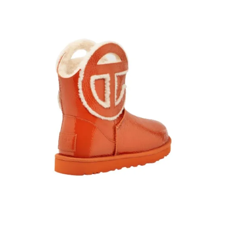 UGG X Telfar Logo Mini Crinkle Spicy Pumpkin-3