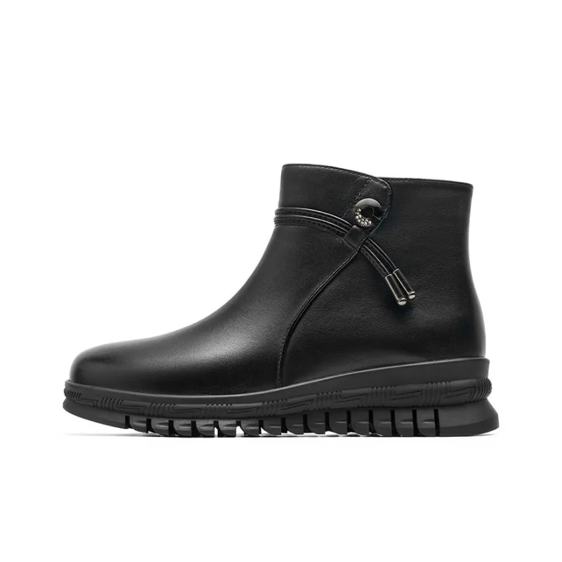 RED DRAGONFLY Padded Ankle Boots 4.3CM Women's-0