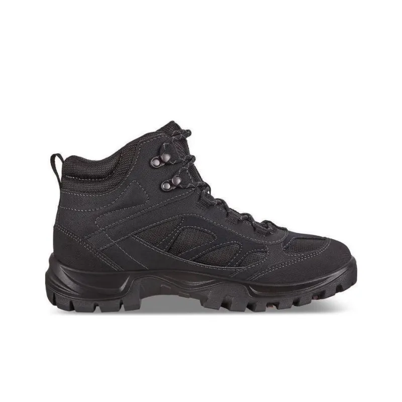 Ecco Short Ankle Boots Men's Black-1