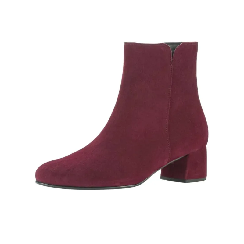 Gabor Fashion Ankle Boots 5cm Women's Red-1