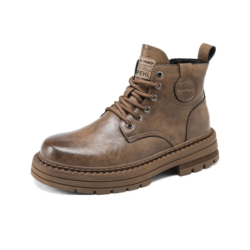 PEHL Martin Boots Men Black/Brown-5
