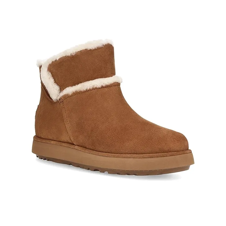 UGG Classic Mini Spill Seam Blvd Snow Boots Brown Women's-2