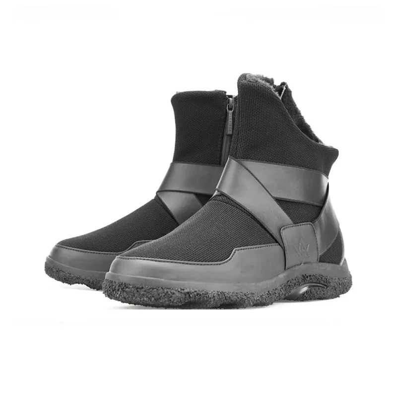 NORVINCY Warm Slip-Resistant Short Snow Boots Men's-1