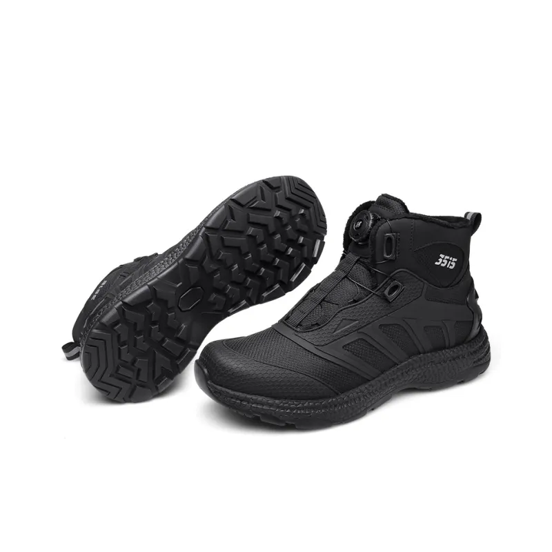 Strongman Outdoor Boots Men Black-4