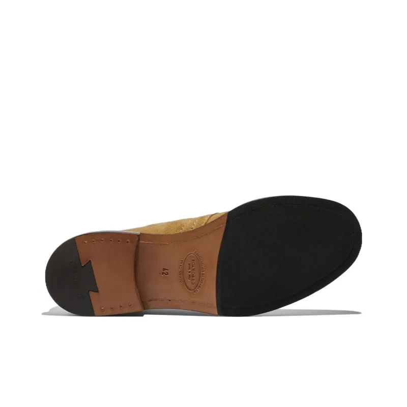 SCAROSSO Suede Chukka Boots-4