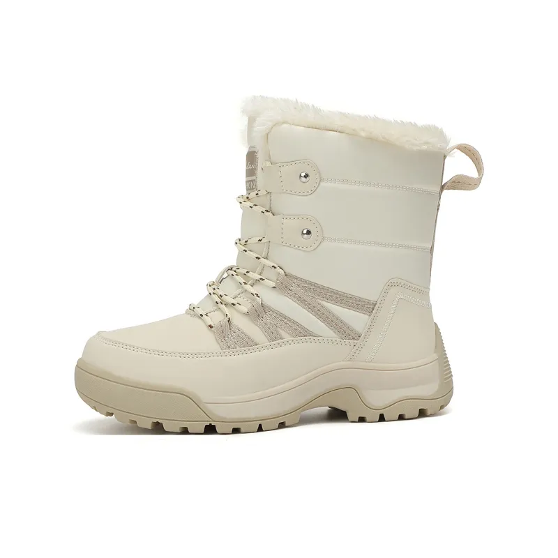 Mulinsen Warm Short Mid Calf Snow Boots Women's-3