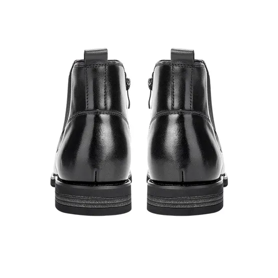 VICKI BROWN Jeans Chelsea Boots Men Black-4