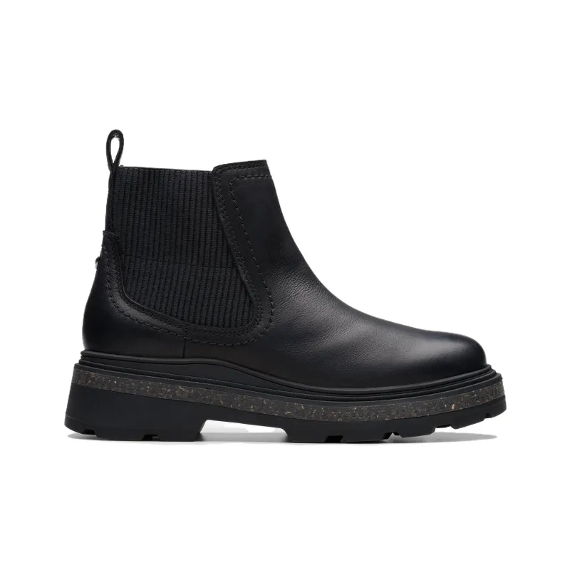 Clarks Ankle Boots Women's Black-1