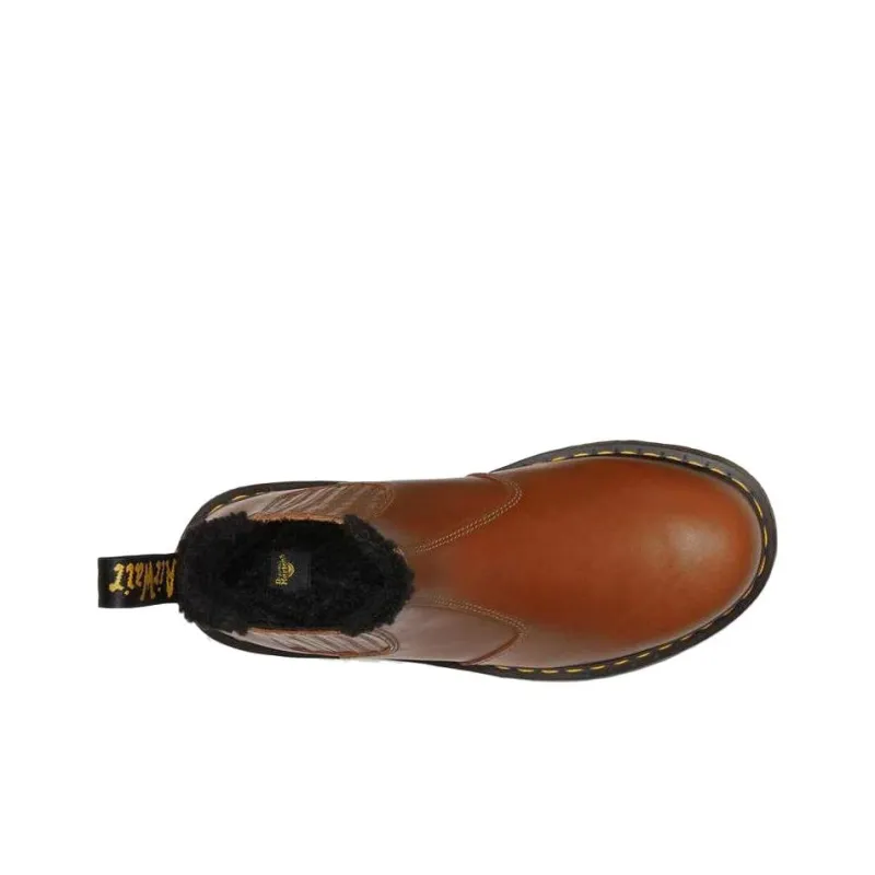 Dr.Martens 2976 Short Chelsea Boots Unisex Yellow Brown-3
