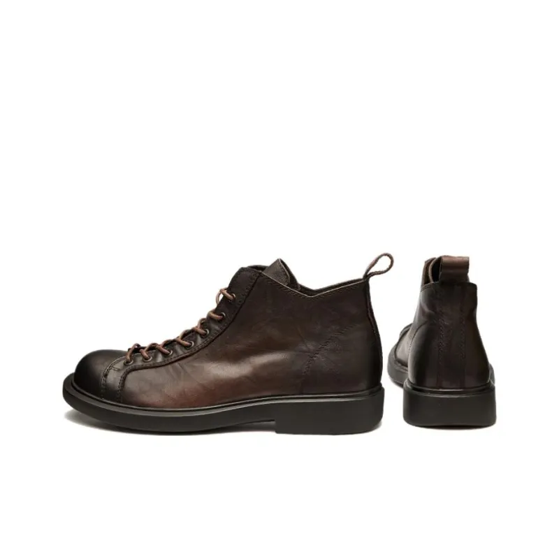 Brounvanm Ankle Boots 3cm Men's-8
