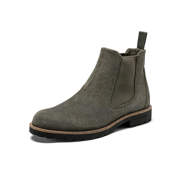 Ecco Chelsea Boots Men Army Green-1