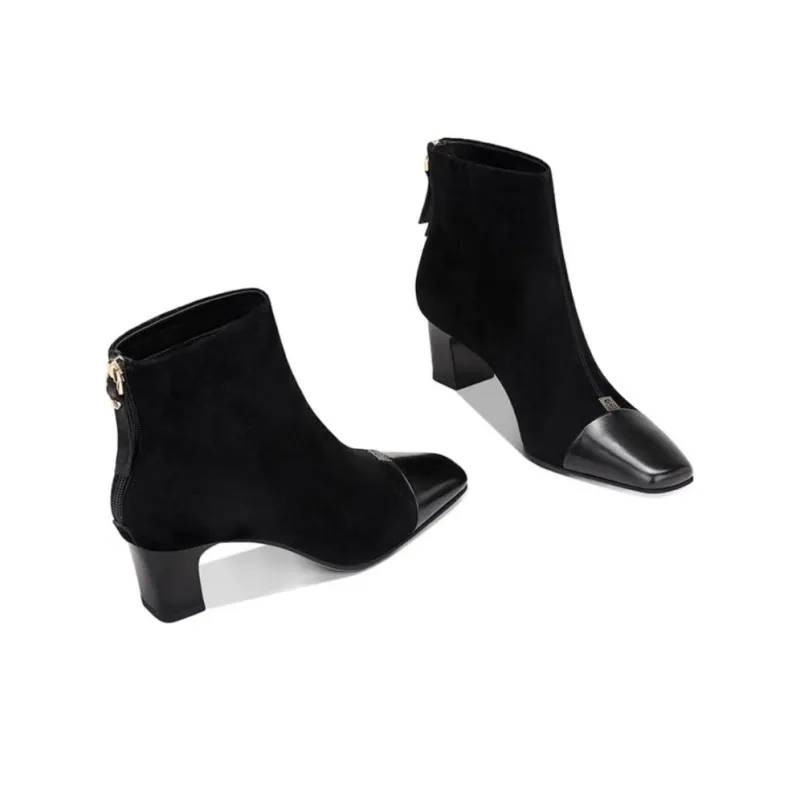 JESSICA SOPHIA Ankle Boots 4.5cm Women's Black-1