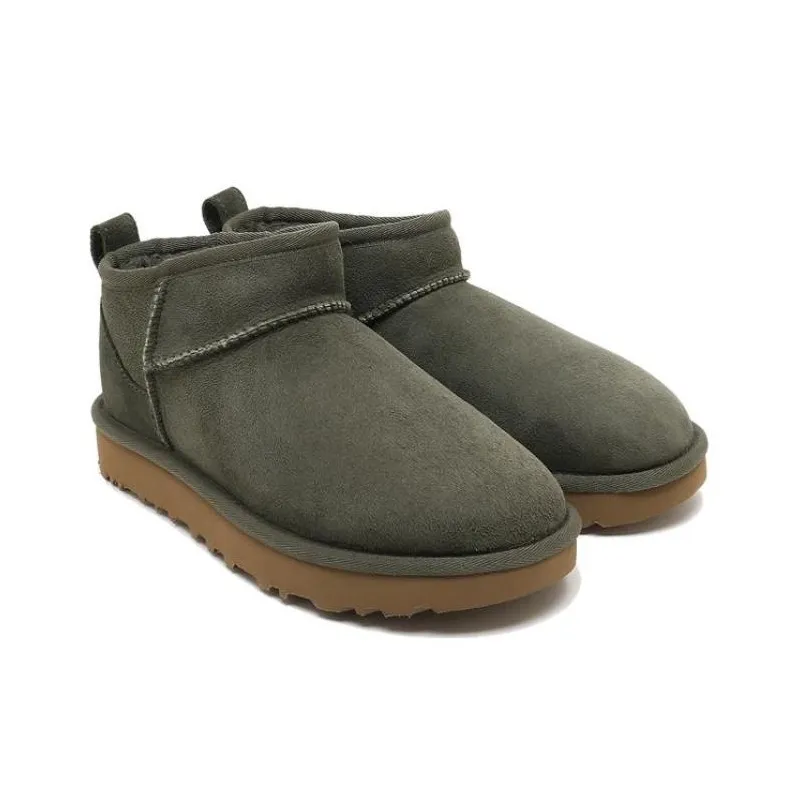 UGG Classic Ultra Mini Boot Forest Night Women's-1