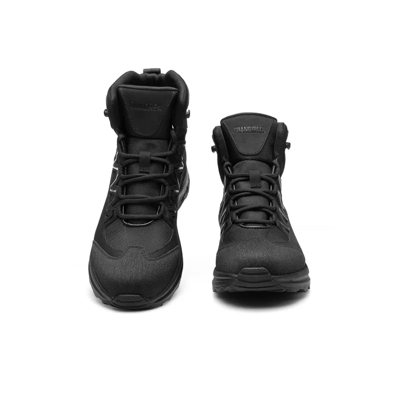 Strongman 3515 High Top Shoes Men's Outdoor Mountaineering Boots Hiking Training Shoes-4