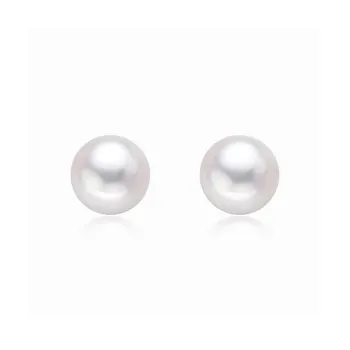 SUDIAN Freshwater Pearl Stud Earrings Women's