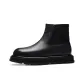 Black Fleece-Lined Insulated Shoes