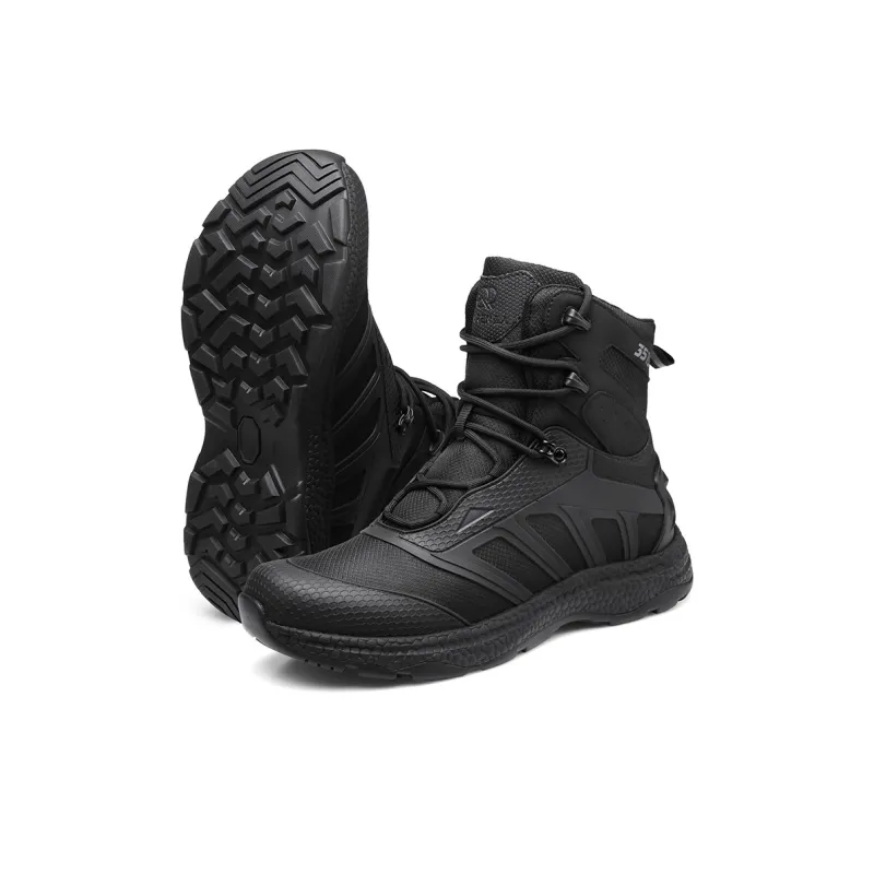 Strongman 3515 Men's High Top Boots Hiking Shoes Water Repellent-4