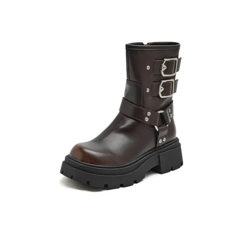 AGSDON Ankle Boots 5.5cm Women's-1