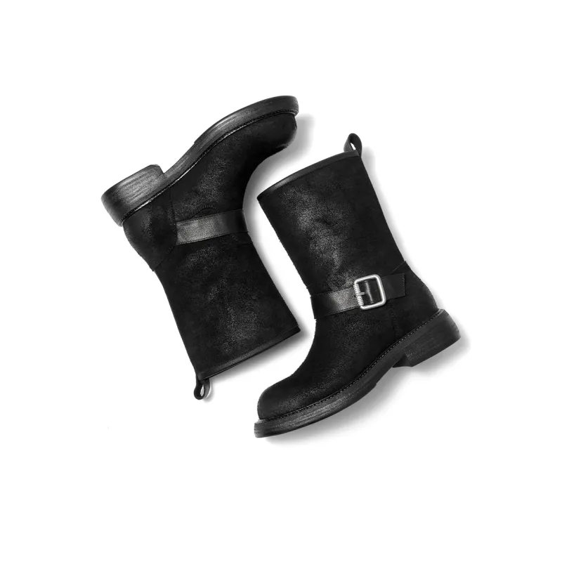 Beau Today Ankle Boots Women's Black/Coffee-6