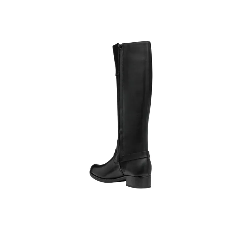 GEOX Felicity ABX Knee-high Boots 3.5cm Women's Black-2