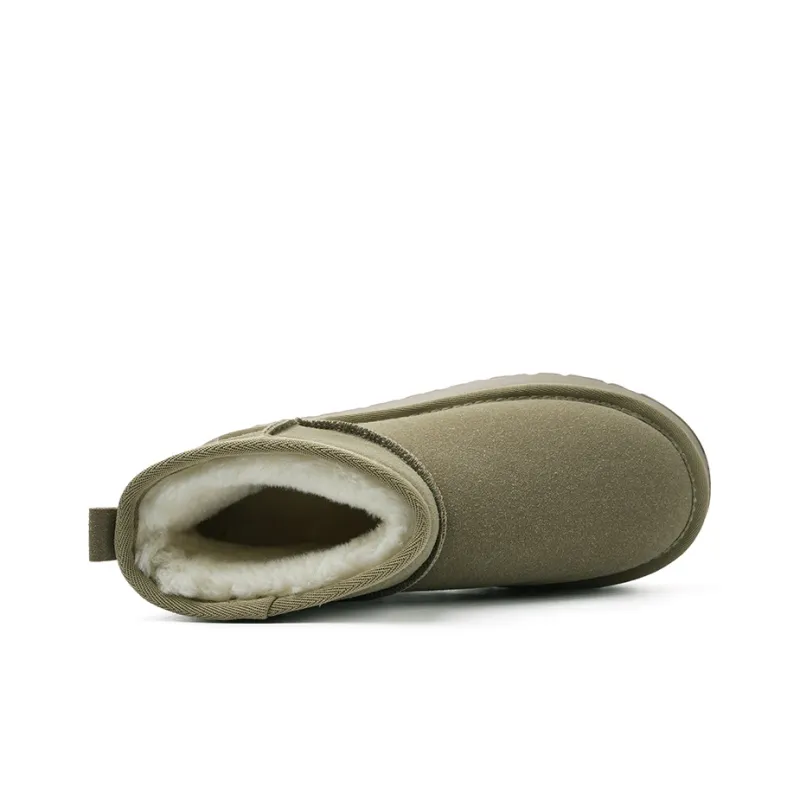 Warrior Warrior Wear Resistant Crew Snow Boots Women's Khaki-2