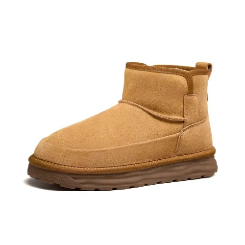 CAMEL Warm Slip-Resistant Short Snow Boots Men's