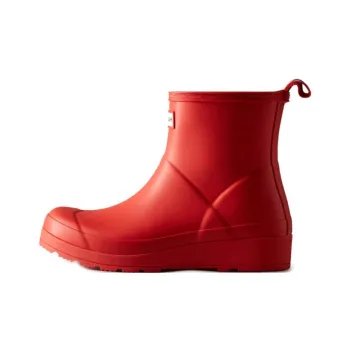 HUNTER Waterproof And Slip Resistant Rain Boots Women's Red