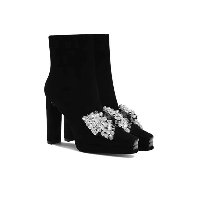 Princess & Isabel Ankle Boots Women's Black-2