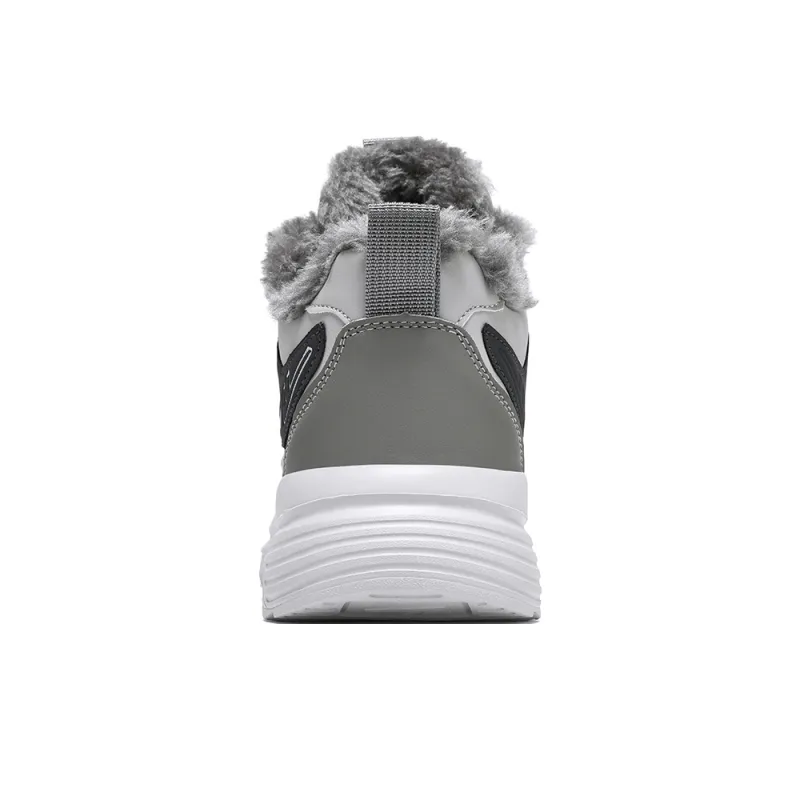 Warrior Insulated Shoes Athletic Shoes Warm Height Increasing Wear Resistant Slip Resistant Snow Boots Unisex-4