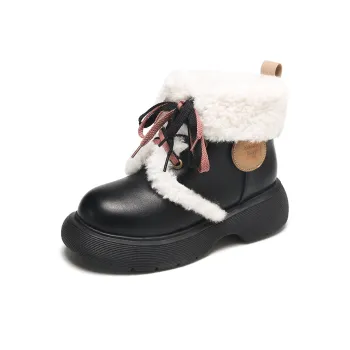 Moon Veil Snow Boots Women's Black/Ecru