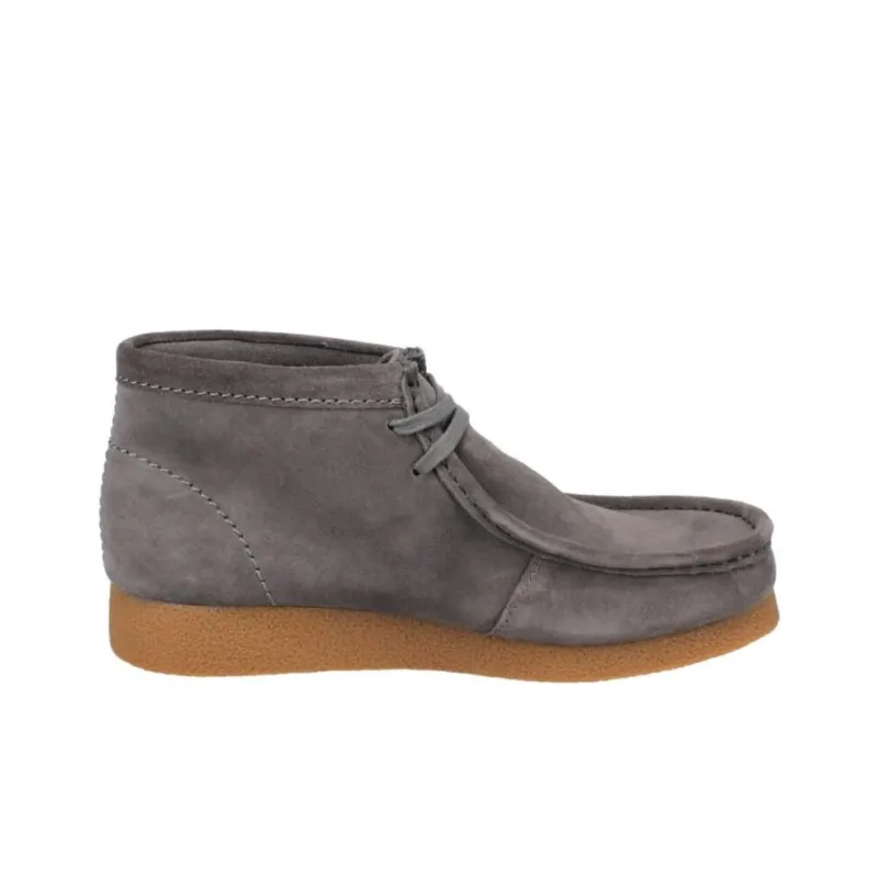 Clarks Wallabee Ankle Boots Women's Gray-1