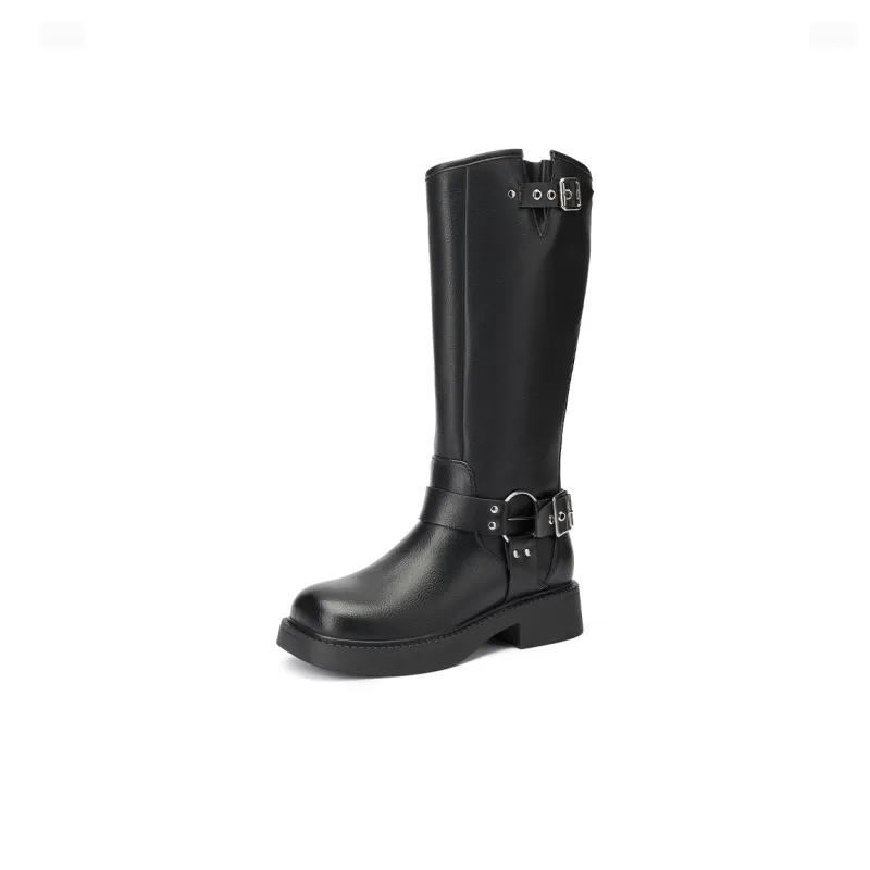 GEMEIQ Knee high Boots 4cm Women's-0