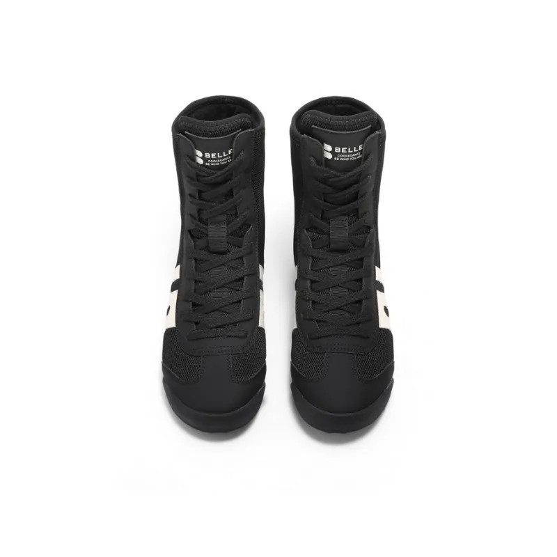 BELLE Ankle Boots Women's Black/Ecru-2