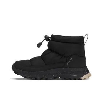 Clarks ATL Collection Slip Resistant Warm Short Mid Calf Snow Boots Women's Black