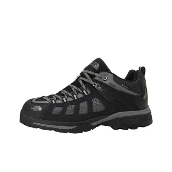 THE NORTH FACE Cushioning Slip Resistant Low Top Hiking Shoes Men's Black